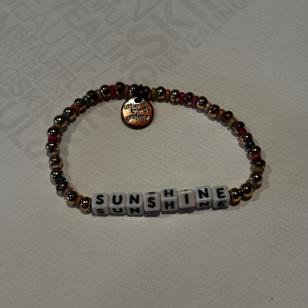 Bracelet Bracelet LITTLE WORDS PROJECT LWP BRACELET sunshine